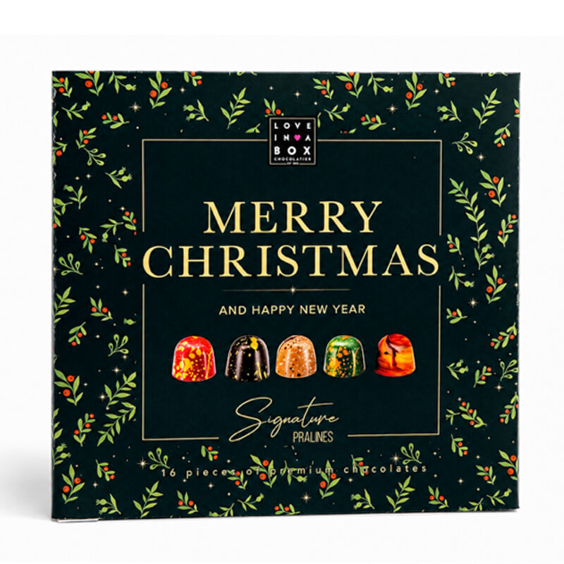 Christmas luxe pralines - 16st Kerst signature pralines 16st 85111