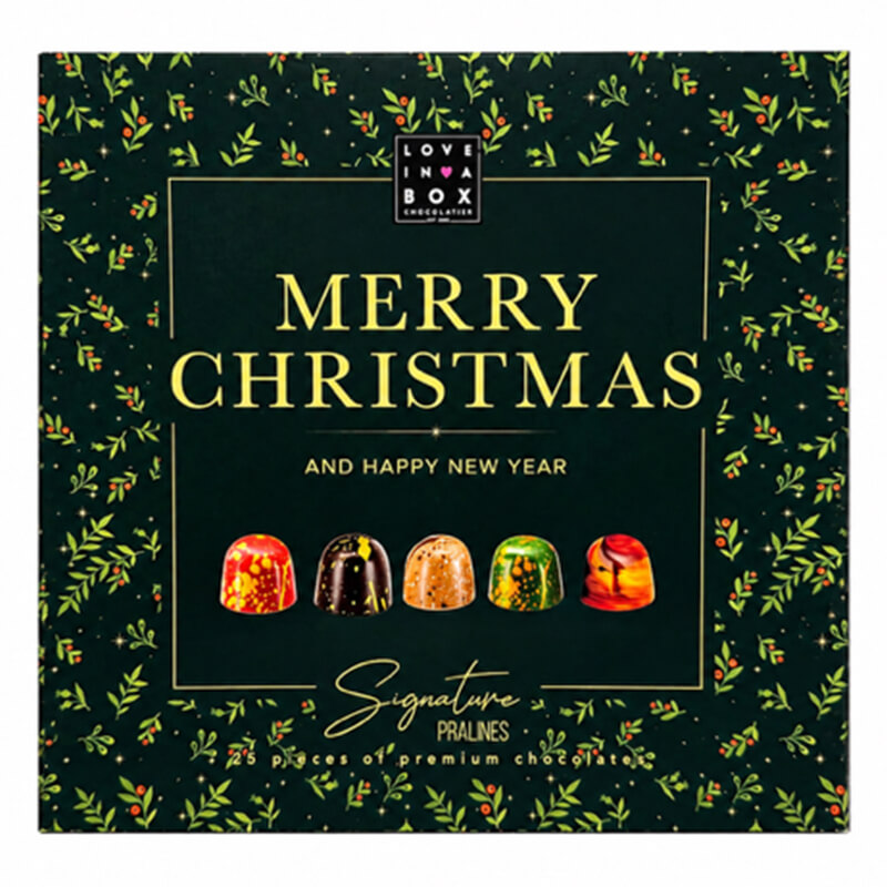 Christmas luxe pralines - 25st Kerst signature pralines 25st 85112