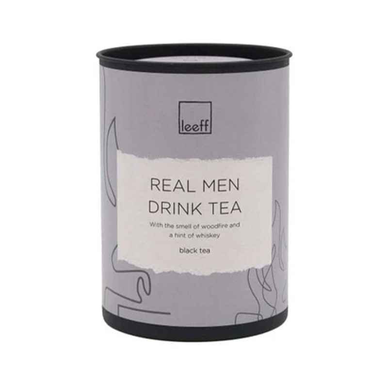 LEEFF THEE IN BLIK - REAL MEN DRINK TEA LEEFF THEE IN BLIK REAL MEN DRINK TEA