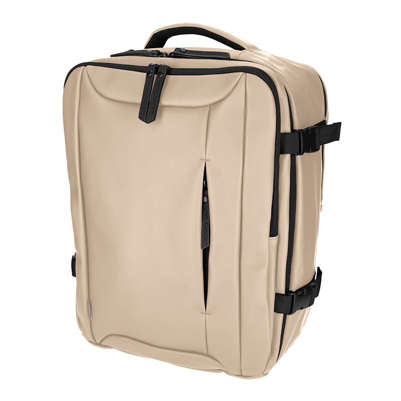 Dull PU Underseater Rugtas Eco Lining Taupe - Norländer Norlander Dull PU Underseater Rugtas Eco Lining Taupe 29048