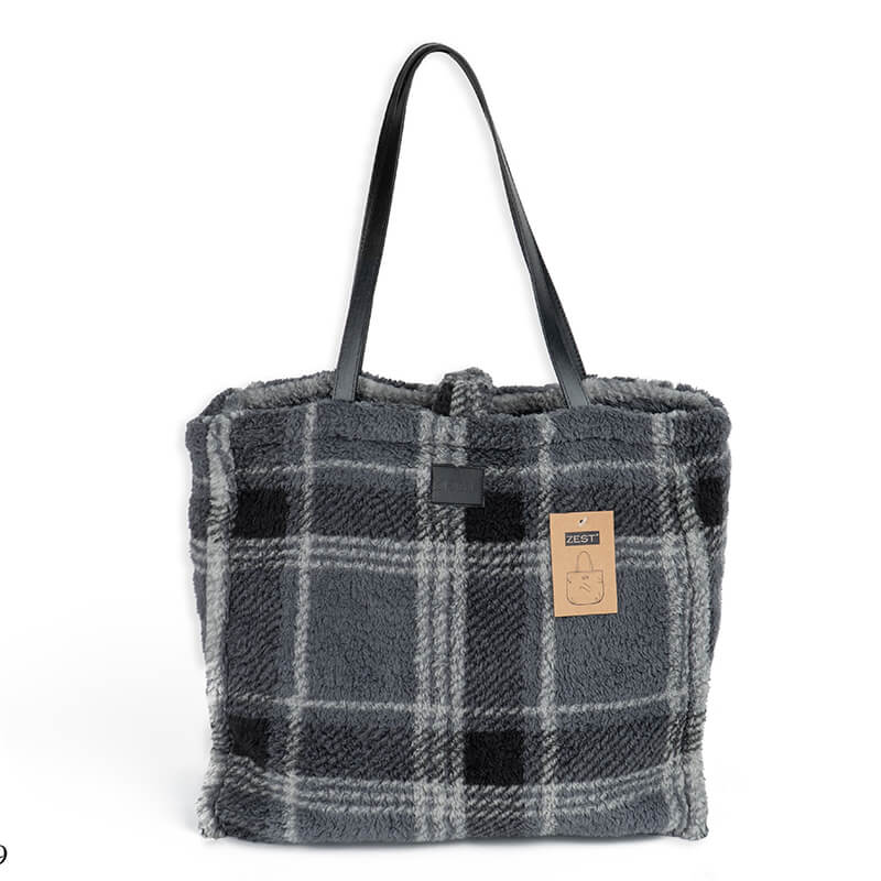 Shopper Sherpa Recycled Ruit Grijs Shopper Sherpa Recycled Ruit Grijs