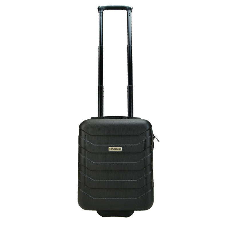 Trolley 14 inch Travelcase Zwart Trolley 14 inch travelcase zwart 8783zw