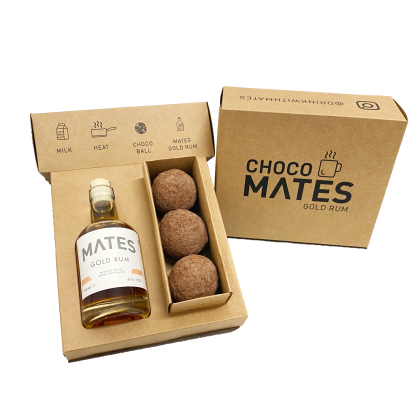Choco Mates Rum Relatiegeschenk Mates Rum Chocoladeballen 2