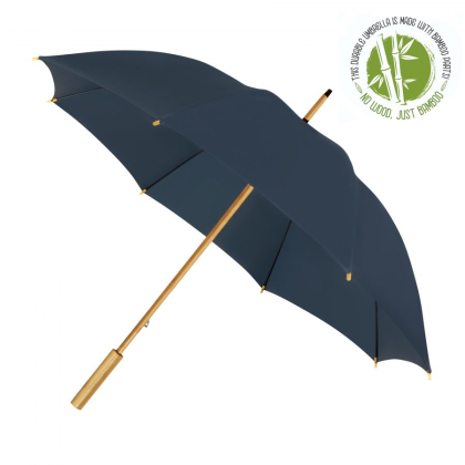 Bamboe ECO paraplu blauw Bamboe Paraplu GP 97 NAVY