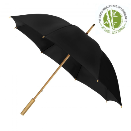 Bamboe ECO paraplu zwart Bamboe Paraplu GP 97 zwart