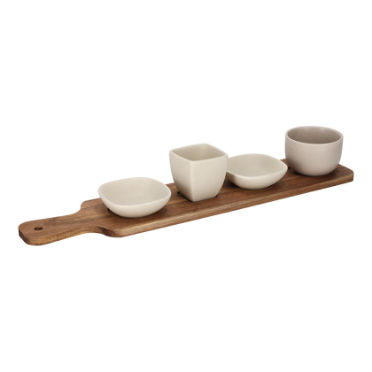 JENS Living Bits Bites Serveerset Faas Wit 25835