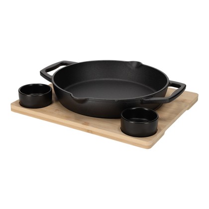 Gietijzeren Grill & Serve Set - JENS Living JENS Living Gietijzeren Grill Serve Set 25537