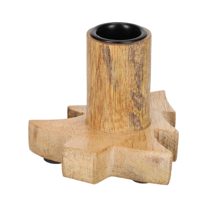 Houten Kandelaar Kerstboom - JENS Living JENS Living Houten Kandelaar Boom 25863