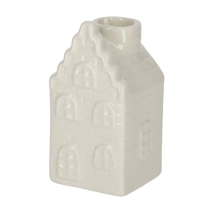 Kandelaar Grachtenpand Wit - JENS Living JENS Living Kandelaar Grachtenpand Wit 25720
