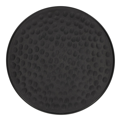 JENS Living Serveerplank Artisan Rond Zwart 25875