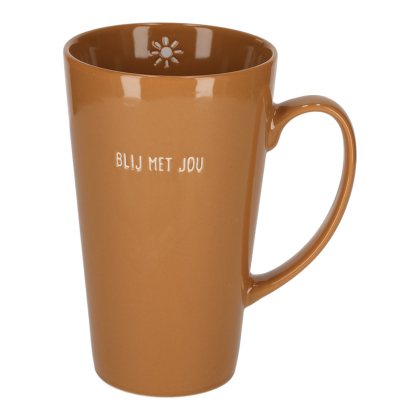JENS Living Shiny Mok Karamel XL 25732