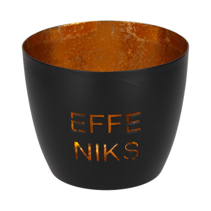 Theelichthouder Effe Niks - JENS Living JENS Living Theelichthouder Effe Niks 25927
