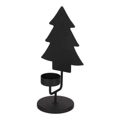 Theelichthouder Winter Tree Zwart - JENS Living JENS Living Theelichthouder Winter Tree Zwart 25868