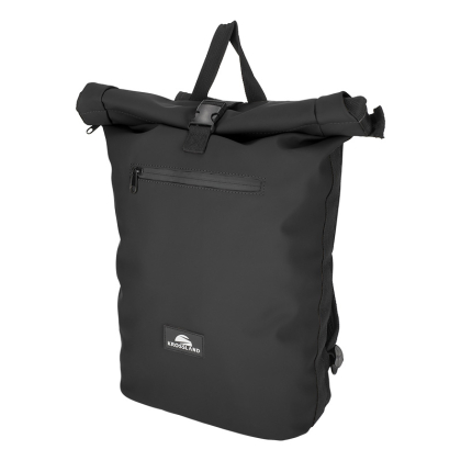 Dull PU Fiets Rugtas Zwart - Krossland KROSSLAND Dull PU Fiets Rugtas Zwart 96004