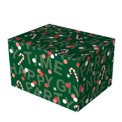 Kerstpakketdoos Party Time