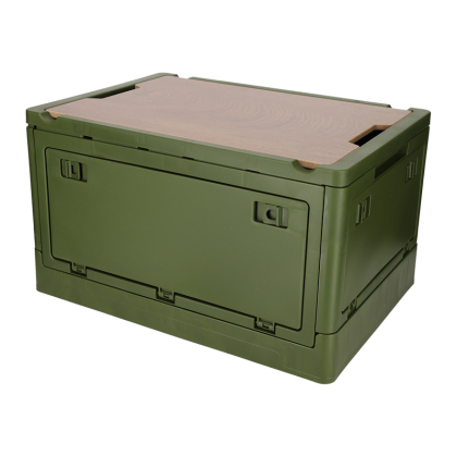 Krat Met Houten Deksel & Koeltas Groen - Norlander Norlander Krat Met Houten Deksel Koeltas Groen 29032