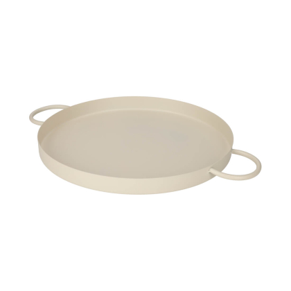 Dienblad Rond Jill Steengrijs - JENS Living jens living rond dienblad jill steengrijs 25608