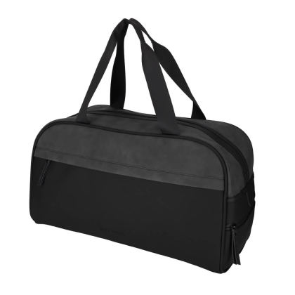 PU Retro Sporttas Napolitana Zwart - Norländer norlander pu retro sporttas napolitana zwart 29014