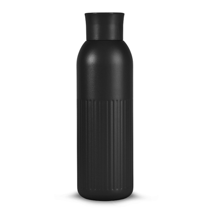 sagaform tekla push stalen fles met druk dop gerecycled 500 ml LT52134