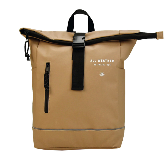 All Weather Fietsrugtas Cappucino All Weather Fiets rugzak met laptopvak cappucino 8738cap