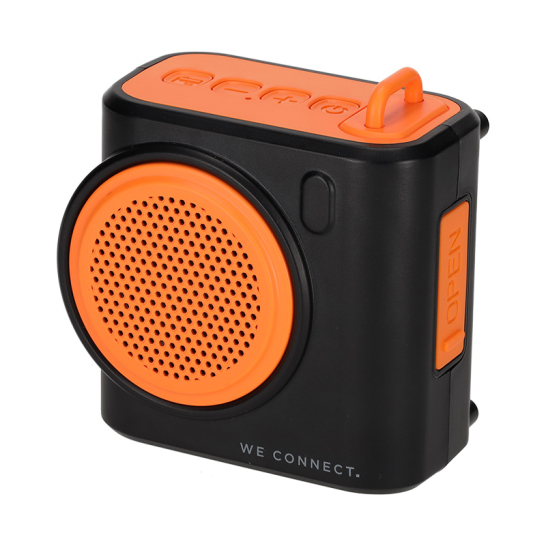 BRAINZ Retro Camera Speaker Zwart 38680