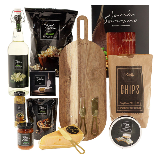 Borrelpakket Kaasplank Glutenvrij Food Atelier Organic