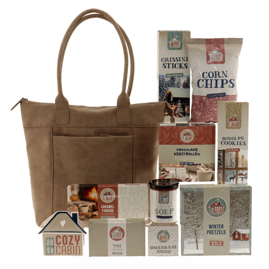 Cozy Cabin Luxe Shopper Vintage