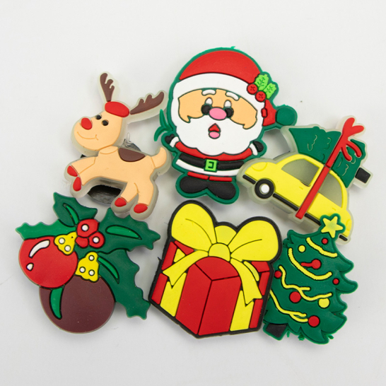 EVA Shopper Pins set van 6 Kerst