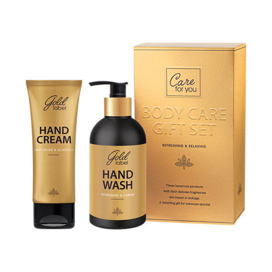 Gold Label Care Giftset handwash handcreme