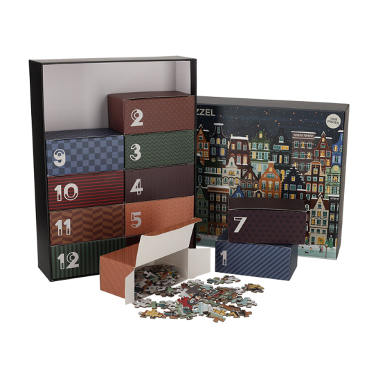 JENS Living Advent Puzzel Winter In De Stad 25773