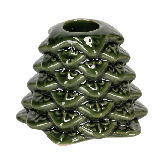 Kandelaar Winter Tree Groen - Jens Living JENS Living Kandelaar Winter Tree Groen 25891