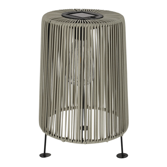 JENS Living Solar Lantaarn Duuk Grijs 25750