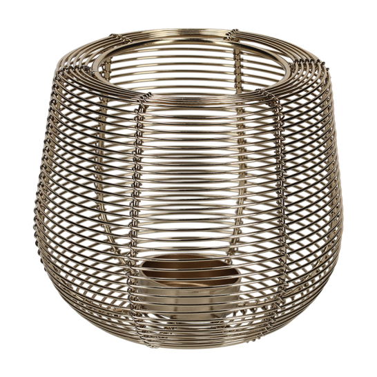 Theelichthouder Nicki Goud - Jens Living JENS Living Theelichthouder Nicki Goud 25872