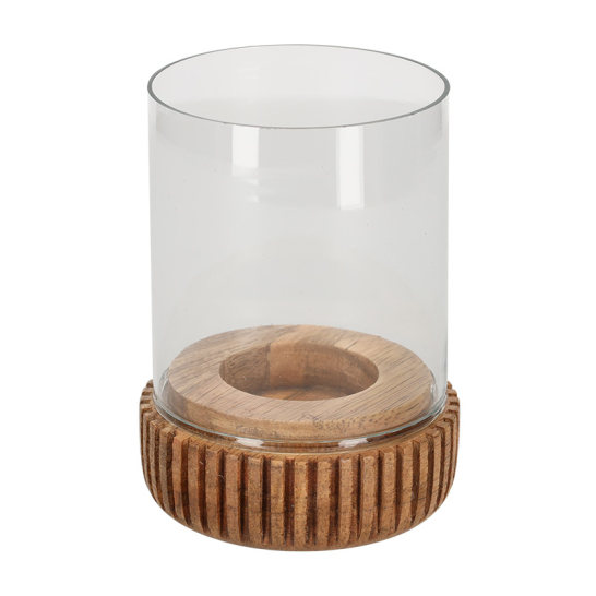 Theelichthouder Rib Naturel - Jens Living JENS Living Theelichthouder Rib Naturel 25889