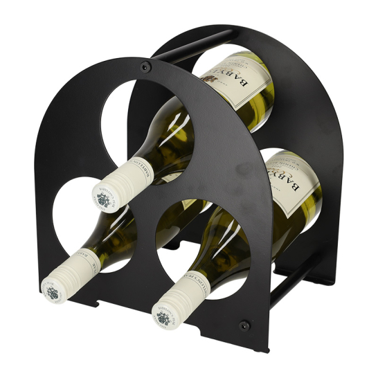 JENS Living Wijnrek Zwart 25814