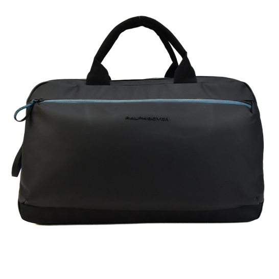 RPET Reistas Zwart Lounge collectie RPET Reistas zwart met blauw rits 8810zw