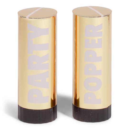 Party Poppers Goud S/2 - JENS Living - 12993 1