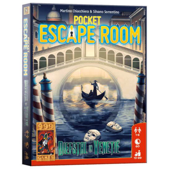 Pocket Escape Room Diefstal in Venetie