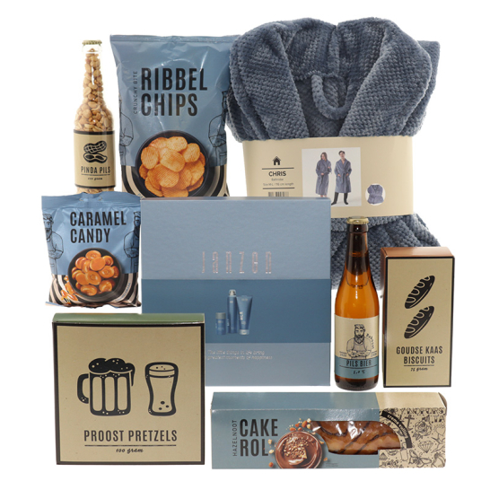 Robuust Badjas Janzen Giftset MEN