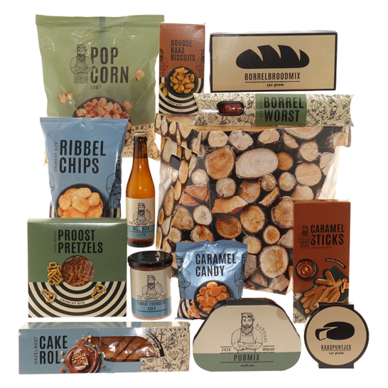 Robuust Dutch Design Basket Wood
