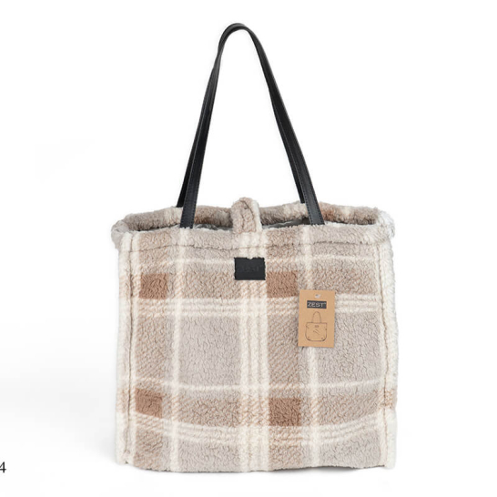Shopper Sherpa Recycled Ruit Zand