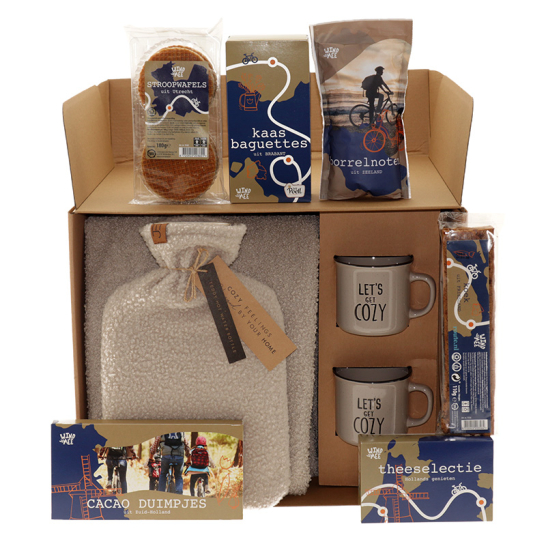 Wind Mee Cozy Giftset Plaid Kruik Mokken