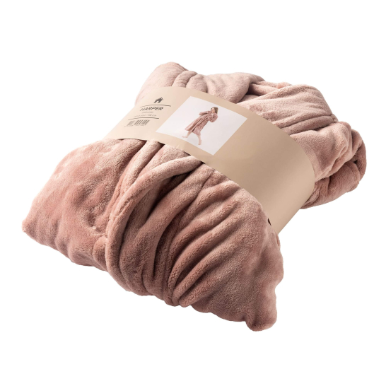Badjas Harper Oudroze - Hotelkwaliteit badjas harper oudroze