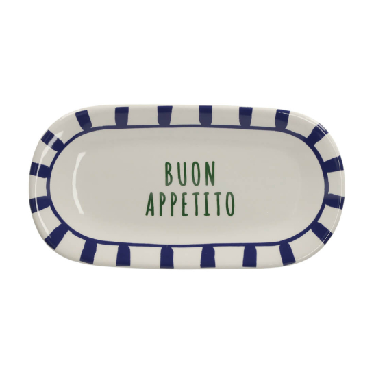 jens living buon appetito serveerbord blauw 25548