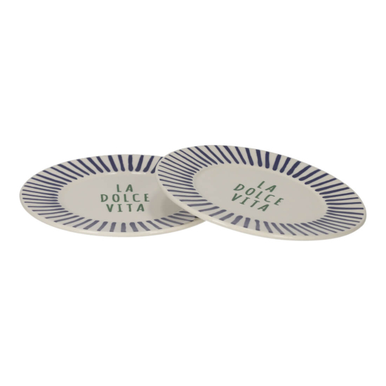 jens living la dolce vita bordjes blauw 2 25542