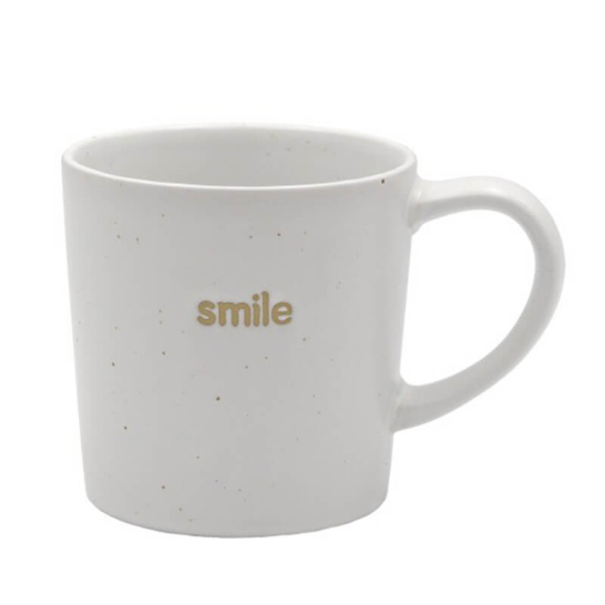 leeff mug morris smile