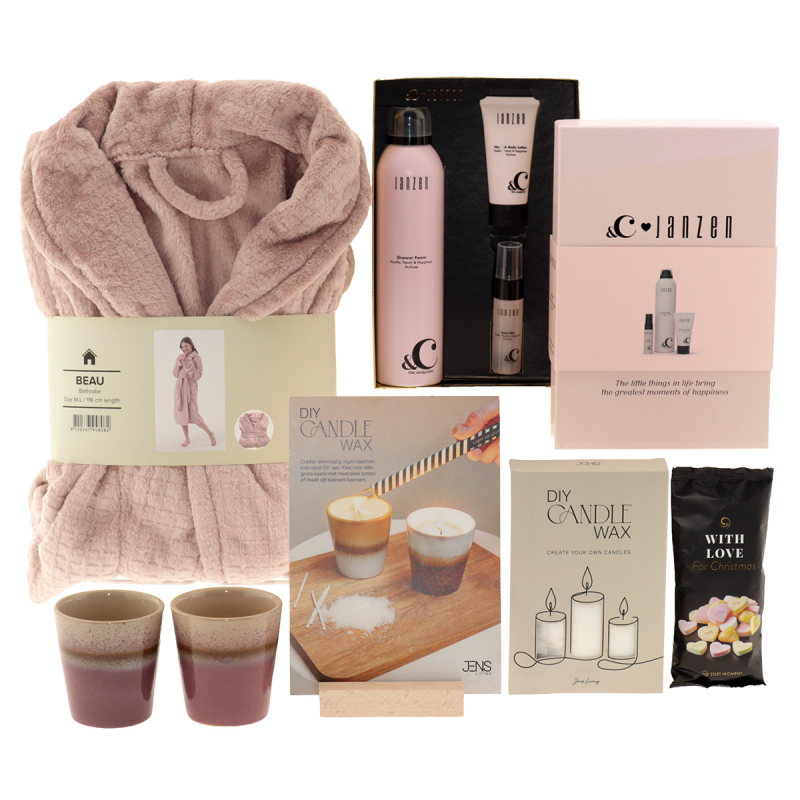 JANZEN Giftset & Badjas JANZEN Giftset Badjas