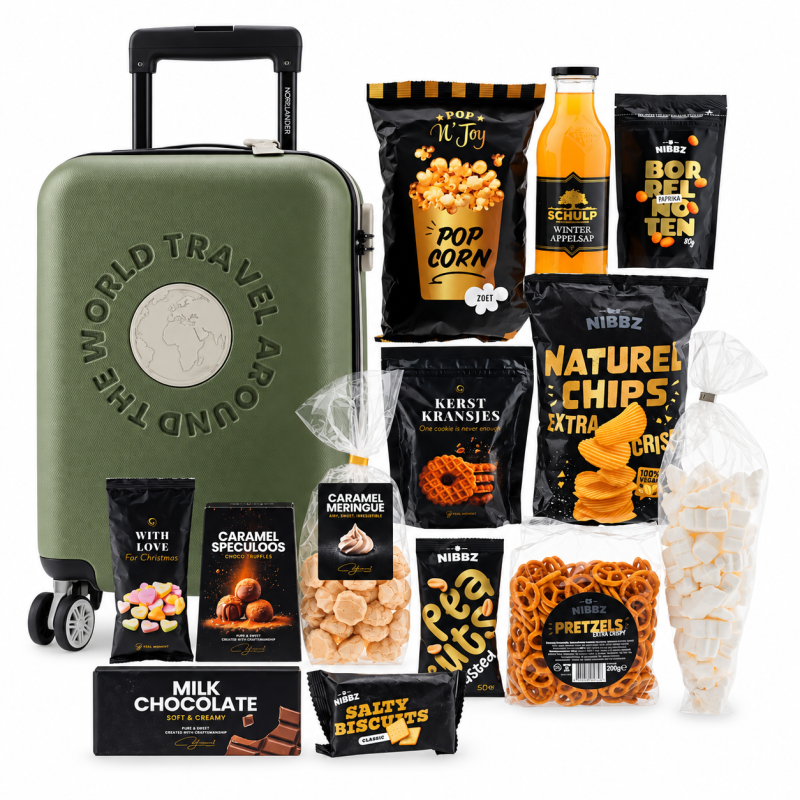 Travel Around The World Trolley - Black Collection Travel Around The World Trolley Black Collection