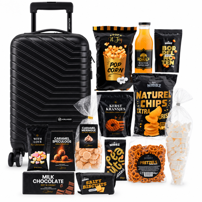 Trolley Zwart - Black Collection Zwarte Trolley Black Collection
