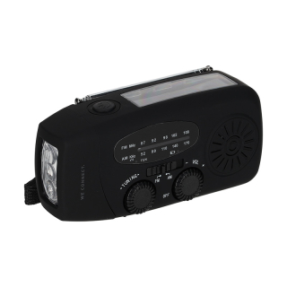 BRAINZ Emergency Solar FM LED Radio Speaker 38677 3